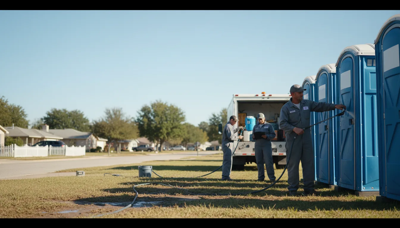 Long-Term Portable Toilet Rental in Pittsfield, IL near me
